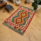 Volnena Kilim preproga 61x90 afganistanski volneni Kilim