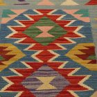 Kilim preproga Chobi 59x84 ročno tkani afganistanski Kilim