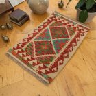 Etnična Kilim preproga Chobi 61x90 afganistanski volneni Kilim