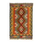 Chobi Kilim preproga 60x90 ročno tkani etnični Kilim