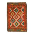 Ročno tkana avtentična Kilim preproga 61x84 afganistanski etnični Kilim