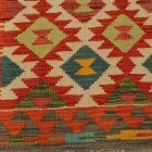 Ročno tkana avtentična Kilim preproga 61x84 afganistanski etnični Kilim