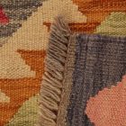 Volnena Kilim preproga 59x92 ročno tkani volneni Kilim