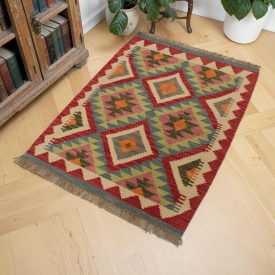 Maimana Kilim preproga 68x89 afganistanski volneni Kilim