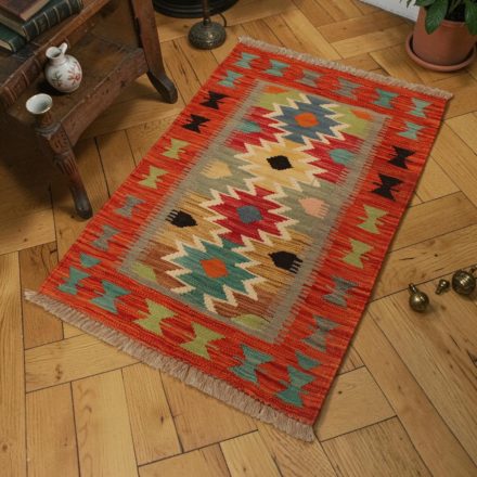 Avtentična Kilim preproga Chobi 59x90 ročno tkani etnični Kilim