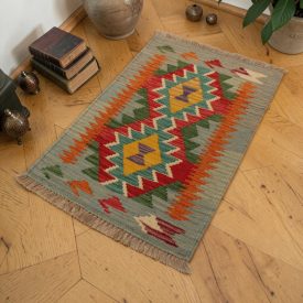 Chobi Kilim preproga 61x92 afganistanski volneni Kilim