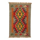 Ročno tkana avtentična Kilim preproga 61x93 ročno tkani etnični Kilim