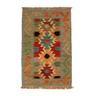 Volnena Kilim preproga 59x91 avtentični afganistanski Kilim
