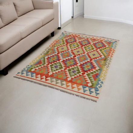 Ročno tkana Kilim 61x95 Maimana Kelim preproga