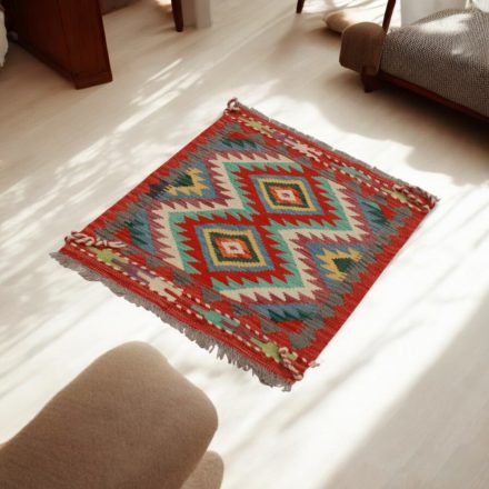 Ročno tkana Kilim 63x92 Maimana Kelim preproga