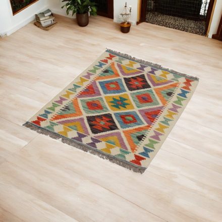 Etnična preproga Kilim Chobi 67x87 ročno tkana preproga