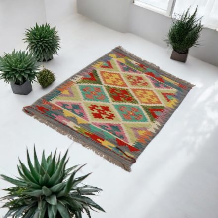 Afghan Kilim preproga Chobi 60x94 etnični ročno tkani Kilim
