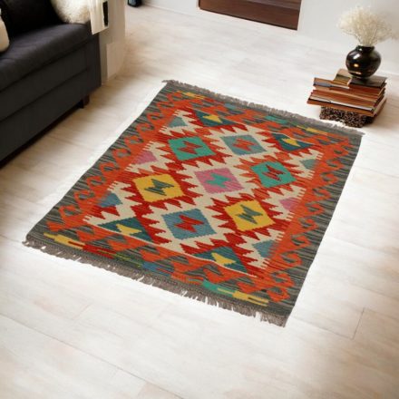 Chobi preproga Kilim 62x85 ročno tkana volna kelim