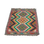 Volnena preproga Kilim Chobi 70x97 ročno tkani afgan kilim