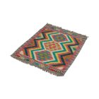 Volnena preproga Kilim Chobi 70x97 ročno tkani afgan kilim