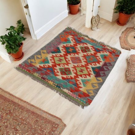 Ročno tkana Kilim Chobi 66x96 afgan volneni kilim