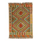 Etnična Kilim preproga Chobi 69x92 ročno tkani afganistanski Kilim