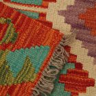 Volnena Kilim preproga 59x89 ročno tkani etnični Kilim