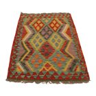 Afganistanska Kilim preproga Chobi 62x90 ročno tkani Kilim