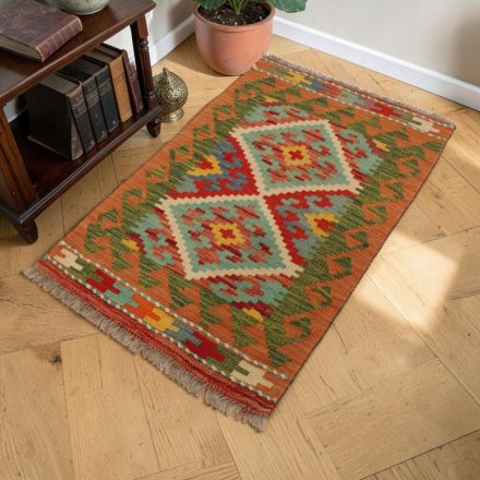 Maimana Kilim preproga 60x88 ročno tkani etnični Kilim