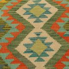 Kilim preproga Chobi 60x85 ročno tkani volneni Kilim