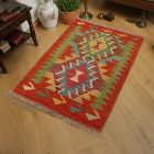 Avtentična Kilim preproga 60x92 ročno tkani afganistanski Kilim