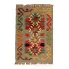 Avtentična Kilim preproga 58x90 ročno tkani etnični Kilim