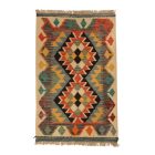 Ročno tkani Kilim 63x92 afganistanski volneni Kilim