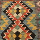 Ročno tkani Kilim 63x92 afganistanski volneni Kilim