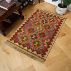 Kilim preproga Chobi 61x87 ročno tkani etnični Kilim