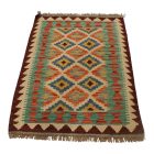 Etnična Kilim preproga Chobi 63x90 ročno tkani volneni Kilim
