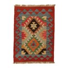 Volnena Kilim preproga 60x88 ročno tkani Kilim
