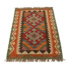 Kilim preproga Chobi 64x91 ročno tkani afganistanski Kilim