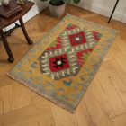 Afganistanska Kilim preproga Chobi 60x92 ročno tkani etnični Kilim