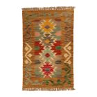 Volnena Kilim preproga 59x91 ročno tkani volneni Kilim
