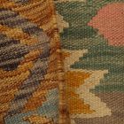 Volnena Kilim preproga 59x91 ročno tkani volneni Kilim