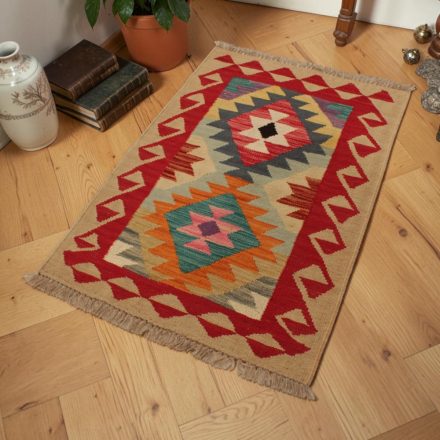 Afganistanska Kilim preproga Chobi 63x92 ročno tkani afganistanski Kilim