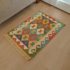 Ročno tkani Kilim 61x89 afganistanski volneni Kilim