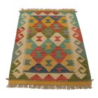 Ročno tkani Kilim 61x89 afganistanski volneni Kilim