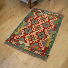 Afganistanska Kilim preproga Chobi 63x92 Maimana Kilim preproga