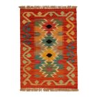 Etnična Kilim preproga Chobi 62x87 ročno tkani afganistanski Kilim