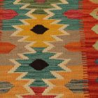 Etnična Kilim preproga Chobi 62x87 ročno tkani afganistanski Kilim