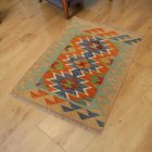 Chobi Kilim preproga 63x88 ročno tkani etnični Kilim