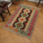 Avtentična Kilim preproga 64x92 afganistanski volneni Kilim