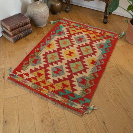 Maimana Kilim preproga 64x87 avtentični afganistanski Kilim