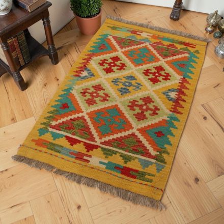 Afganistanska Kilim preproga Chobi 61x96 ročno tkani Kilim