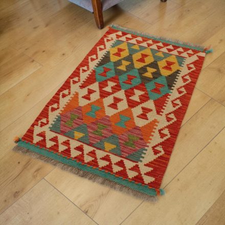 Volnena Kilim preproga 63x94 afganistanski volneni Kilim