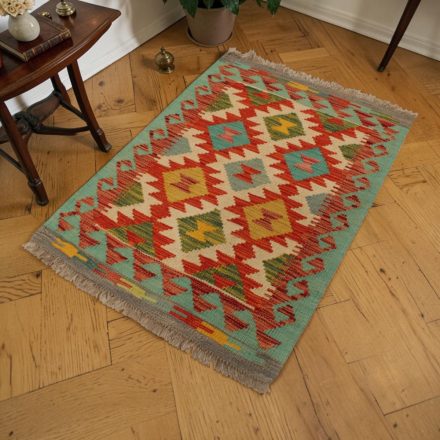 Maimana Kilim preproga 64x86 ročno tkani etnični Kilim