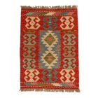 Kilim preproga Chobi 62x85 ročno tkani volneni Kilim