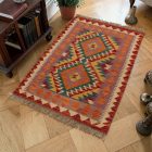 Etnična Kilim preproga Chobi 61x87 ročno tkani Kilim